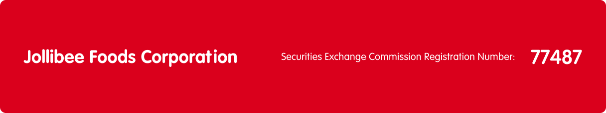 Securities Exchange Commission Registration Number 77487